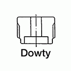 Dowty Staubschutzstecker für Schraubkupplungen